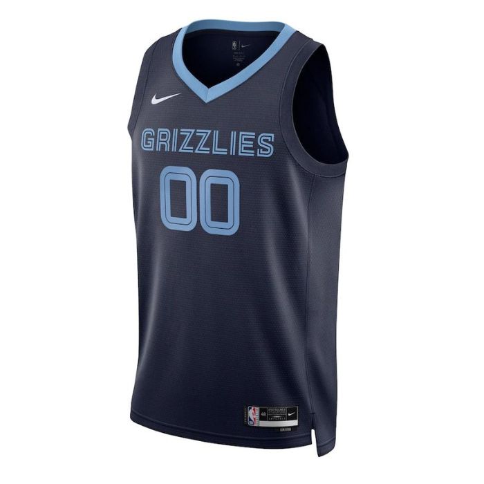 Memphis Grizzlies Unisex 2023 Swingman Customized Jersey Navy - Icon Edition - Jersey Teams World