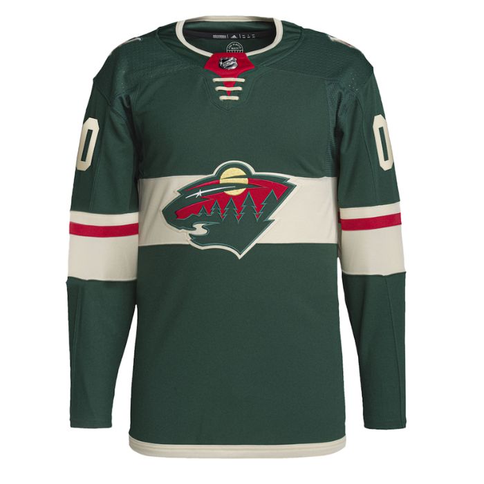 Minnesota Wild Unisex Home Primegreen Pro Personalized Jersey - Green - Jersey Teams World