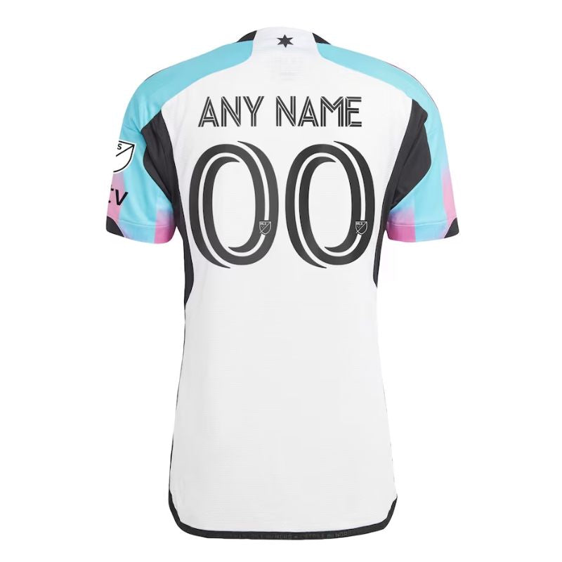 Minnesota United FC Unisex Shirt 2023/24 Custom Jersey - White - Jersey Teams World