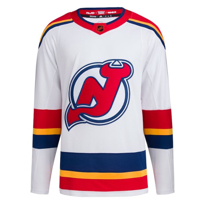 New Jersey Devils Unisex Reverse Retro 2.0 Pro Personalizedized Jersey - White - Jersey Teams World