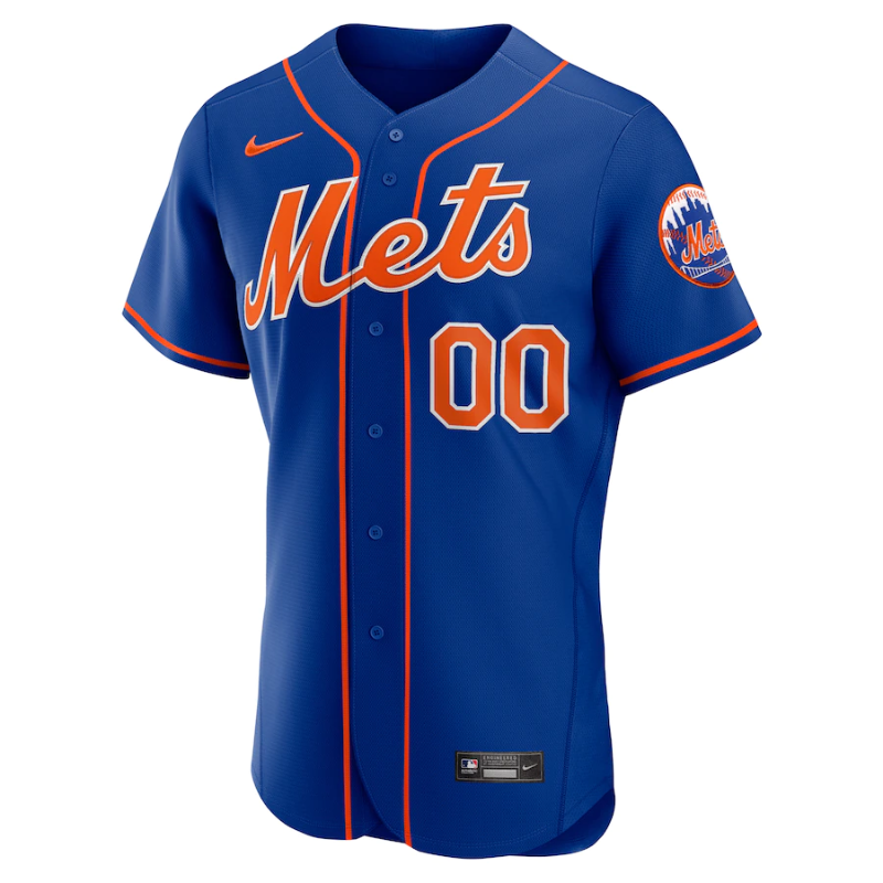 New York Mets Royal Team 2022 Alternate Custom Jersey Unisex Pro Official - Jersey Teams World