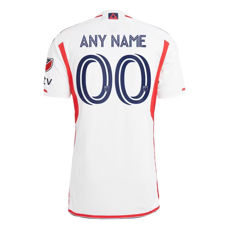 New England Revolution Unisex Shirt 2023/24 Custom Jersey - White - Jersey Teams World