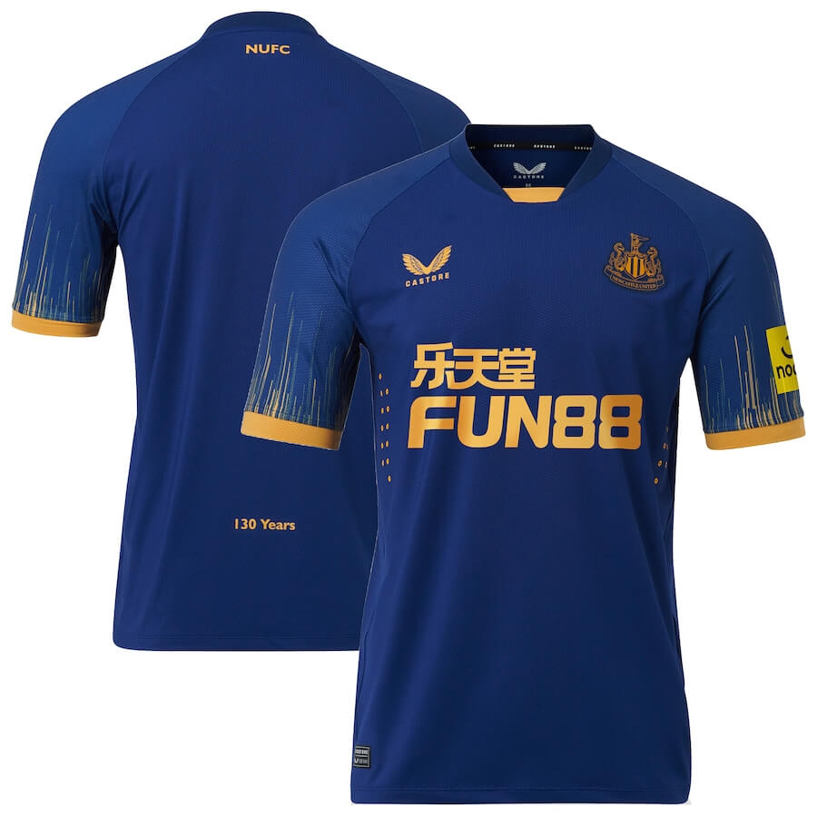 Newcastle United Away Pro Shirt 2022-23 customized Unisex Jersey - Blue - Jersey Teams World