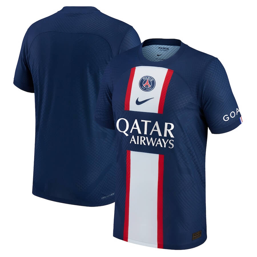 Paris Saint-Germain Home Shirt Unisex 2022-23 Customized Jersey - Jersey Teams World