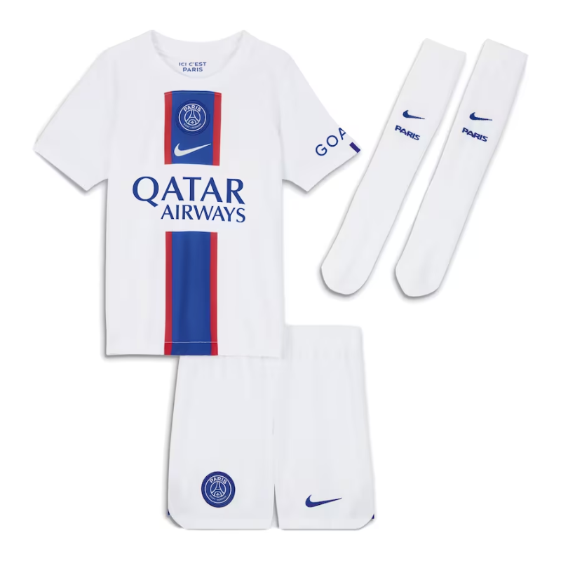 Paris Saint-Germain Third 2022-23 - Little Kids with Messi 30 printing - Jersey Teams World