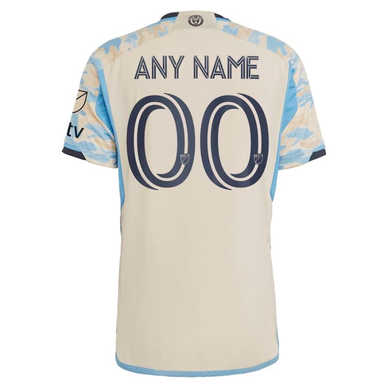 Philadelphia Union Unisex Shirt 2023/24 Custom Jersey - Tan - Jersey Teams World