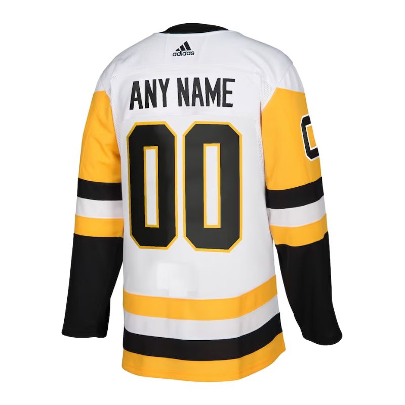 Pittsburgh Penguins Team Pro Unisex Personalizedized Jersey - White - Jersey Teams World