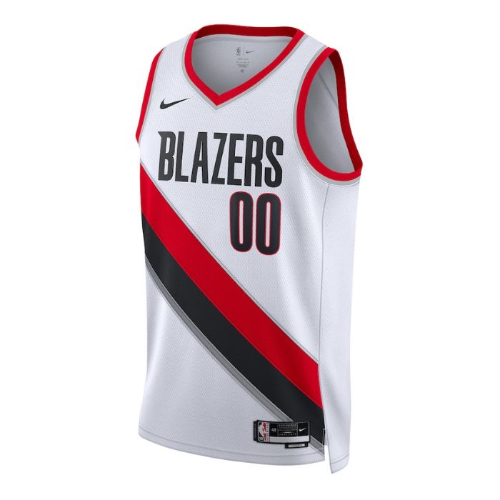 Portland Trail Blazers Unisex 2023 Swingman Custom Jersey White - Association Edition - Jersey Teams World
