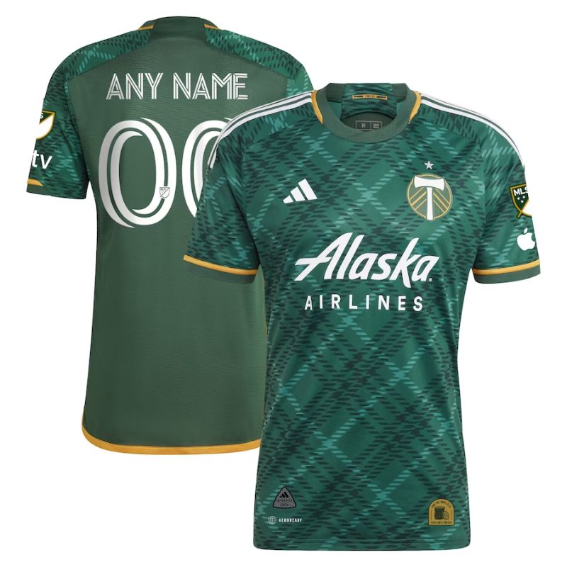 Portland Timbers Unisex Shirt 2023/24 Custom Jersey - Green - Jersey Teams World