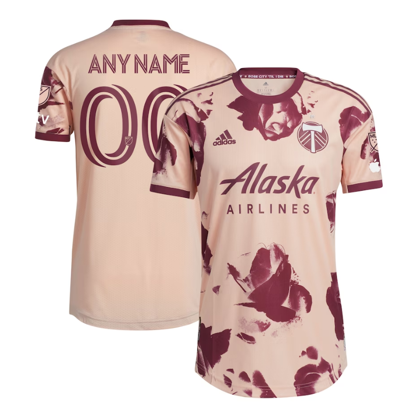 Portland Timbers Unisex Shirt 2023 Custom Jersey - Pink - Jersey Teams World