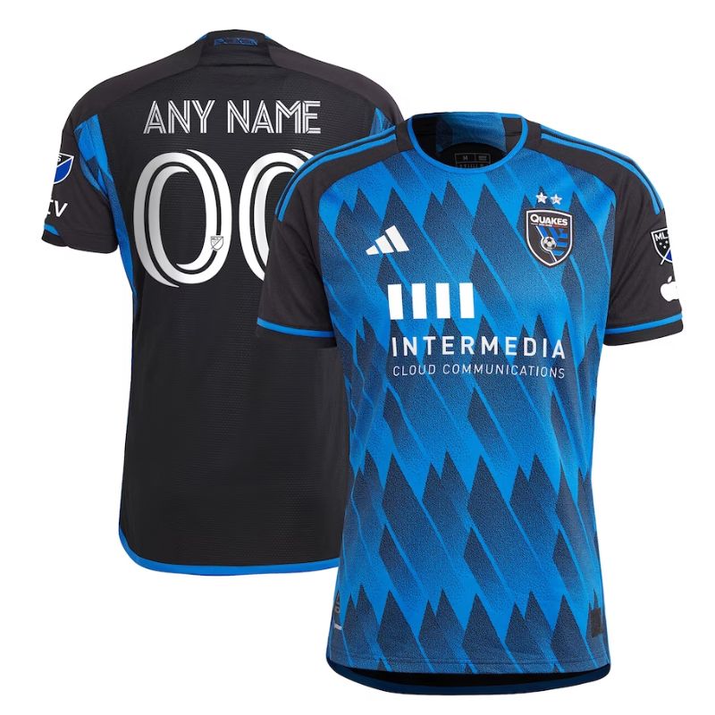 San Jose Earthquakes Unisex Shirt 2023 Custom Jersey - Blue - Jersey Teams World