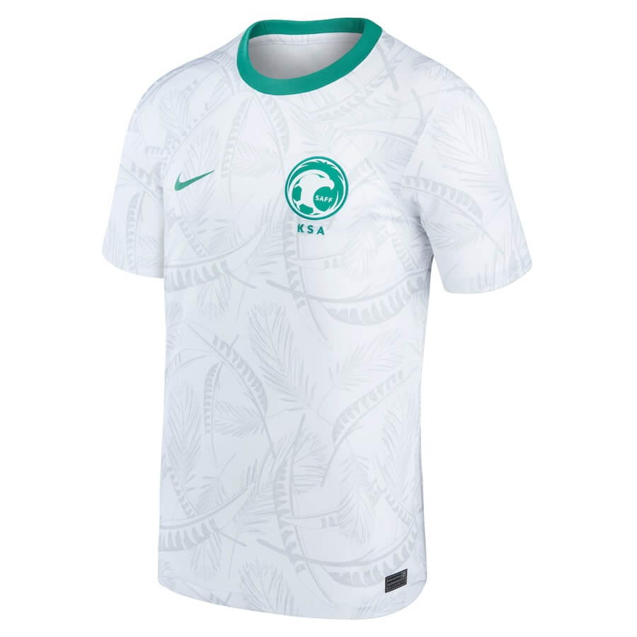 Saudi Arabia National Team Home Shirt 2022 customized Jersey Unisex - White - Jersey Teams World
