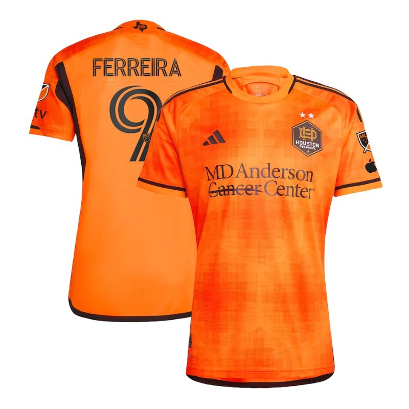 Sebastián Ferreira Houston Dynamo FC Unisex Shirt 2023 - Orange - Jersey Teams World