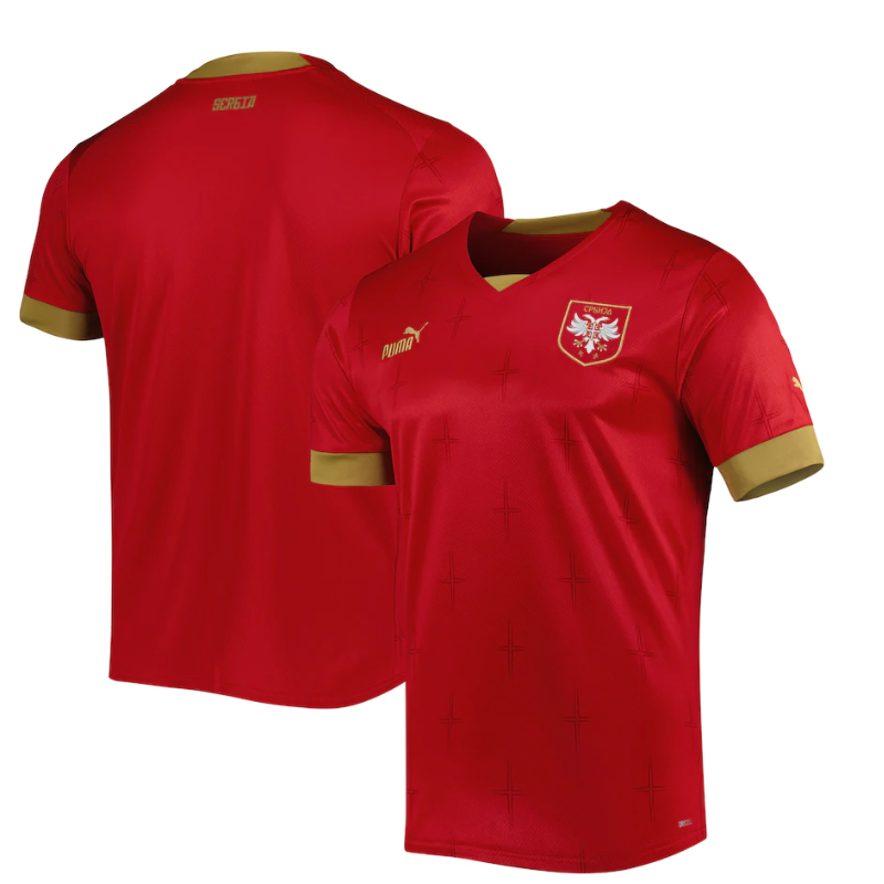 Serbia National Team Shirt 2022/23 Home Custom Jersey - Red - Jersey Teams World