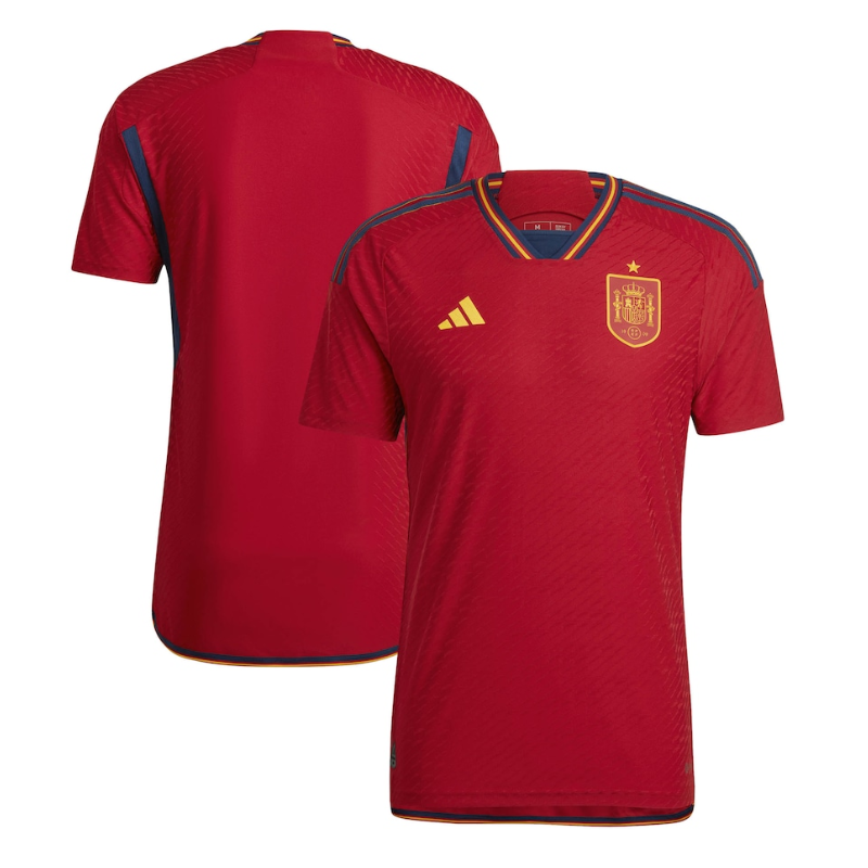 Spain Home jersey 2022-2023 Customized Shirt Unisex - Red - Jersey Teams World
