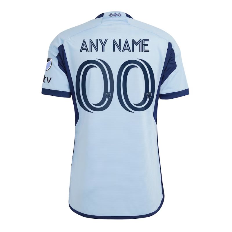 Sporting Kansas City Unisex Shirt 2023 Custom Jersey - Light Blue - Jersey Teams World