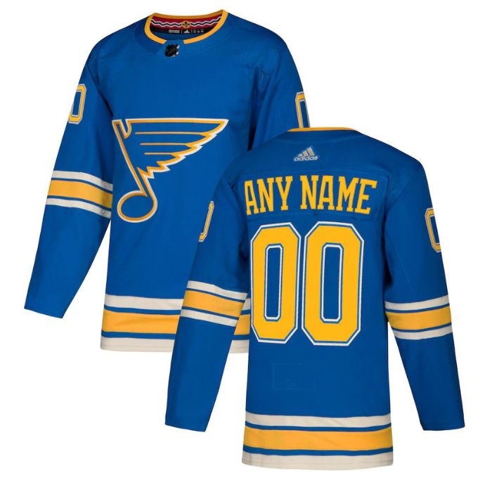 St. Louis Blues Unisex Alternate Pro Personalizedized Jersey - Light Blue - Jersey Teams World