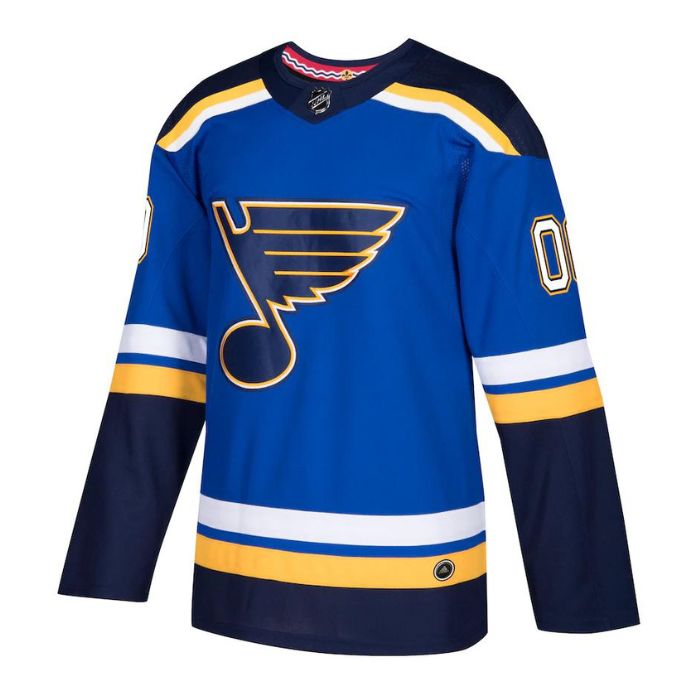 St. Louis Blues Unisex Pro Personalized Jersey - Blue - Jersey Teams World