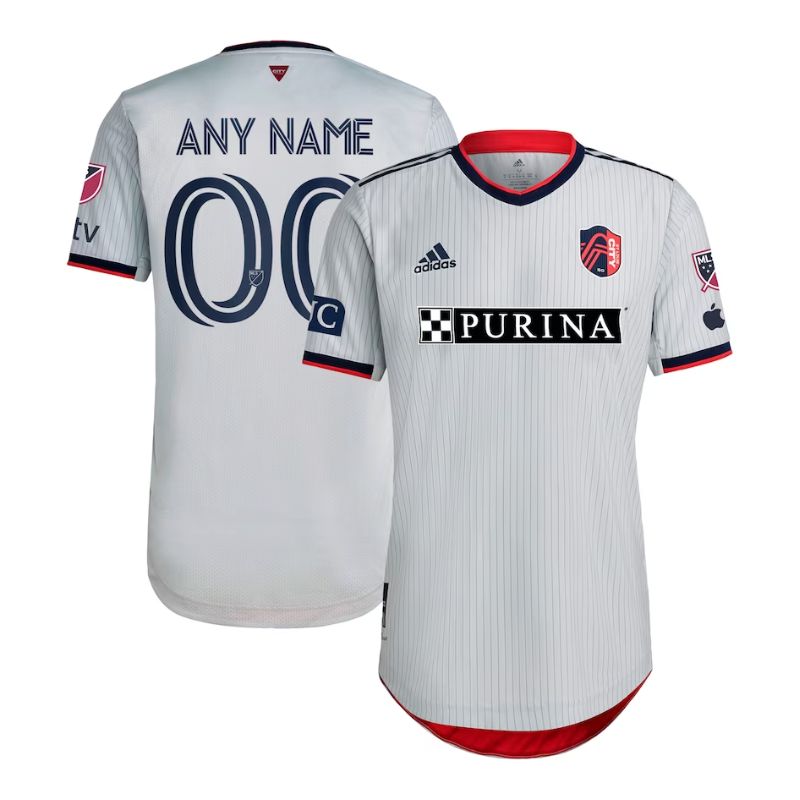 St. Louis City SC Unisex Shirt 2023 Custom Jersey - Gray - Jersey Teams World