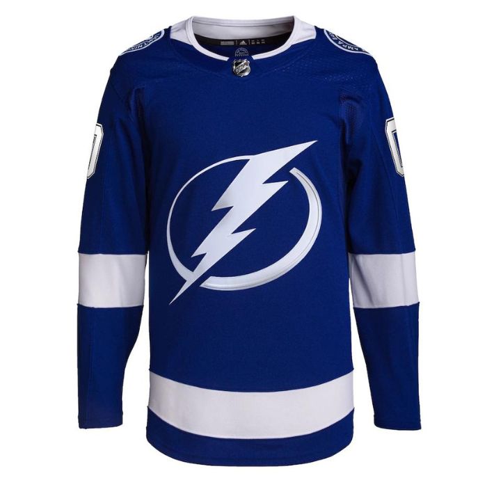 Tampa Bay Lightning Unisex Home Primegreen Pro Personalized Jersey - Royal - Jersey Teams World
