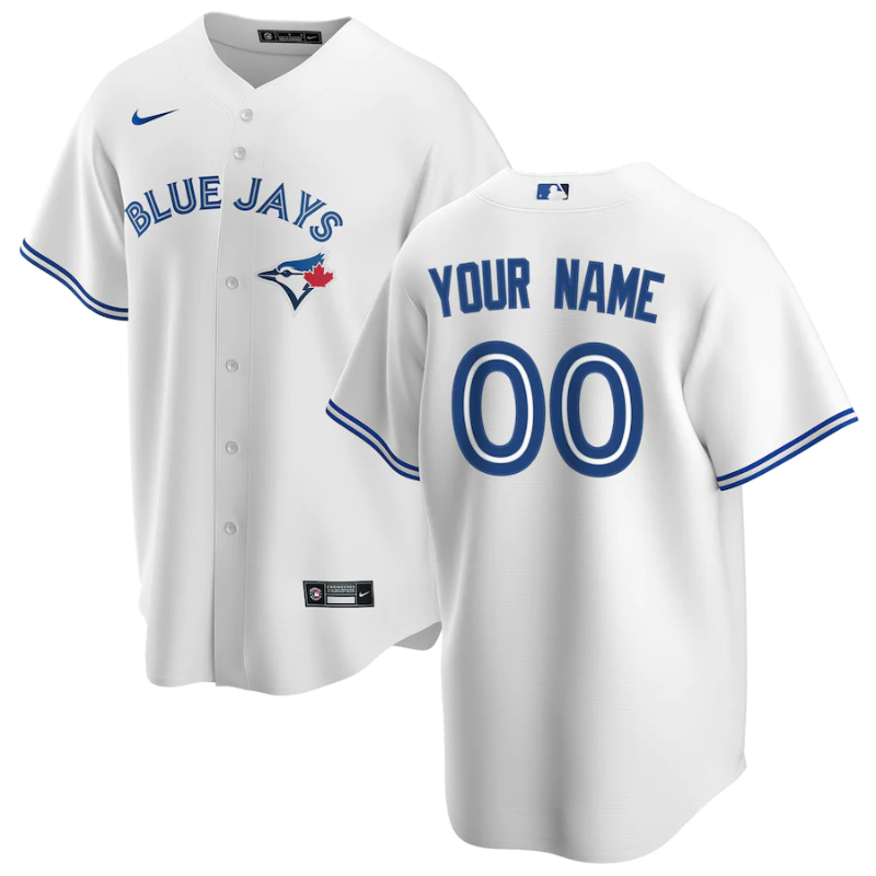 Toronto Blue Jays Team 2022 Custom Jersey Unisex Pro Official White - Jersey Teams World