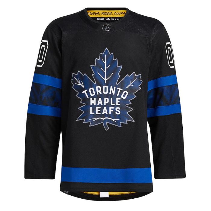 Toronto Maple Leafs Team x drew house Alternate Unisex Personalized Jersey - Black - Jersey Teams World