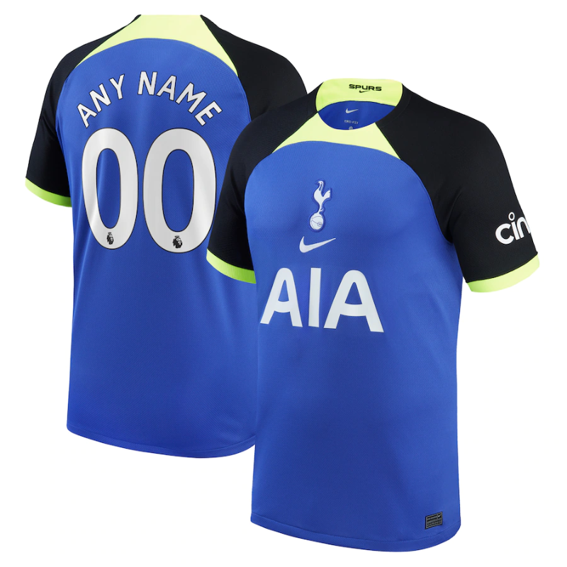Tottenham Hotspur 2022/23 Away Breathe Stadium Custom Unisex Jersey - Jersey Teams World