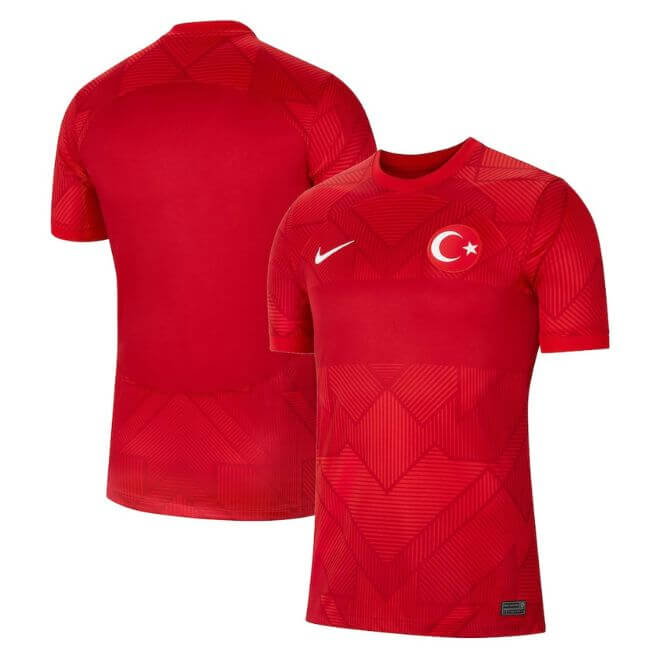 Turkey National Team Unisex Shirt 2022/23 Away Customized Jersey - Red - Jersey Teams World