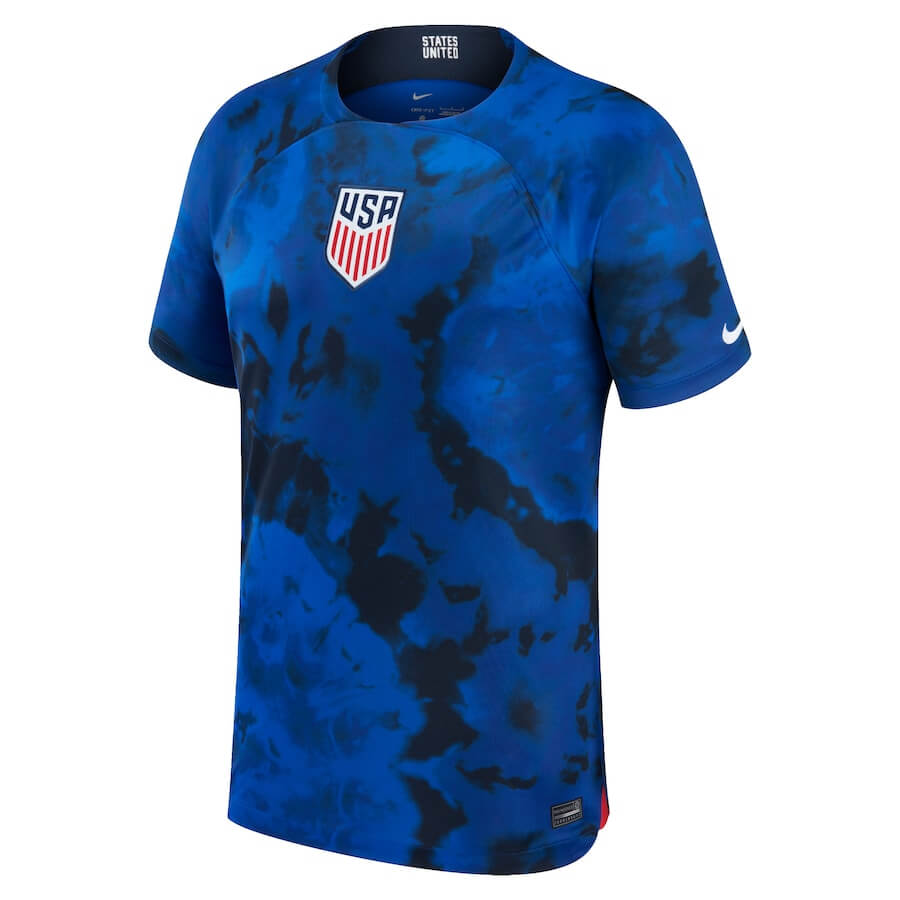 USA National Team Away Stadium Shirt 2022 customized Jersey Unisex - Blue - Jersey Teams World