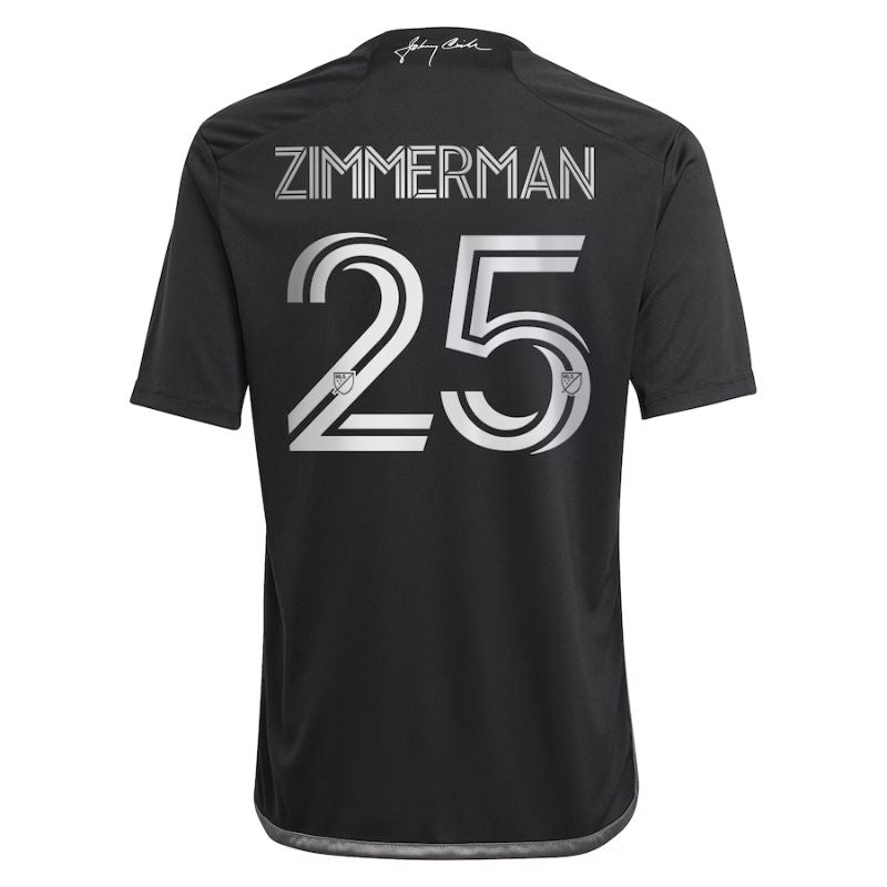 Walker Zimmerman Nashville SC Unisex Shirt 2023/24 Player Jersey - Black - Jersey Teams World
