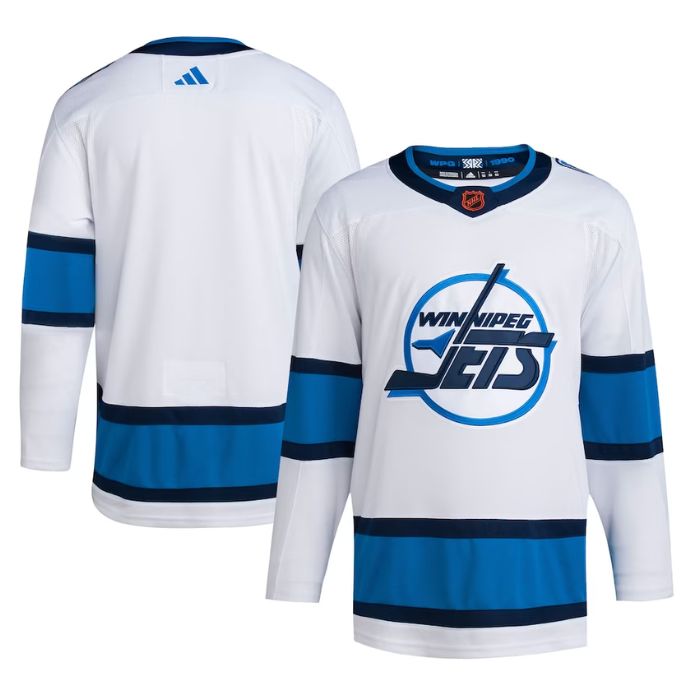 Winnipeg Jets Unisex Reverse Retro 2.0 Pro Personalizedized Jersey - White - Jersey Teams World