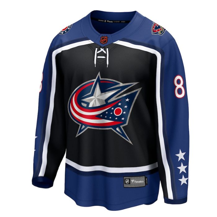 Zach Werenski Columbus Blue Jackets Special Edition 2.0 Breakaway Player Jersey - Black - Jersey Teams World