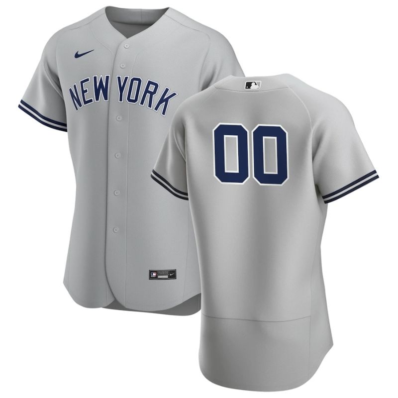 New York Yankees Team 2022 Home Custom Jersey Unisex Pro Official - gray - Jersey Teams World