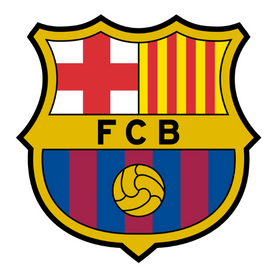 FC Barcelona club crest representing authentic Barcelona soccer Jerseys collection
