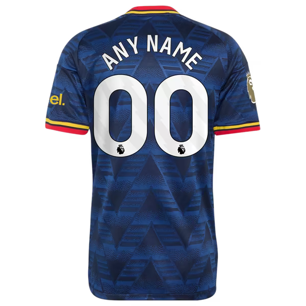Arsenal adidas 2026/27 Away On-Field Authentic Custom Jersey - Navy