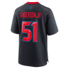 Will Anderson Jr. Houston Texans Nike Alternate 2 25th Season Game Jersey - Navy