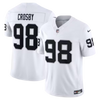 Maxx Crosby Las Vegas Raiders Nike Vapor F.U.S.E. Stitched Limited Jersey - White