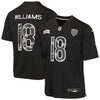 Caleb Williams Chicago Bears Nike Youth 2026 Salute to Service Game Jersey - Black