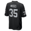 Hezekiah Masses Las Vegas Raiders Nike Team Game Jersey - Black