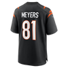 Dohnte Meyers Cincinnati Bengals Nike Team Game Jersey - Black