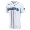 Josh Naylor Seattle Mariners Nike Home 50th Season Authentic Jersey - White