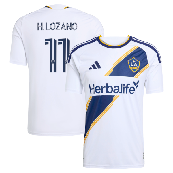Hirving Lozano LA Galaxy adidas 2026 The VeloCITY Kit Replica Jersey - White