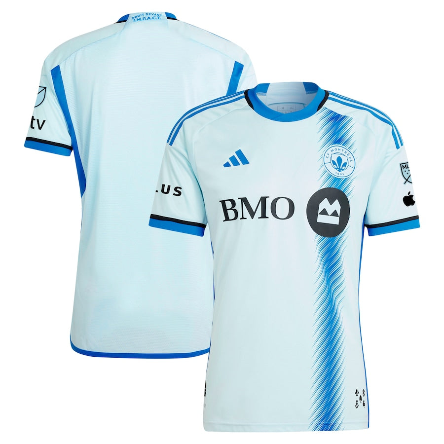 CF Montreal adidas 2024 La Main Authentic Jersey – Light Blue - Jersey Teams World