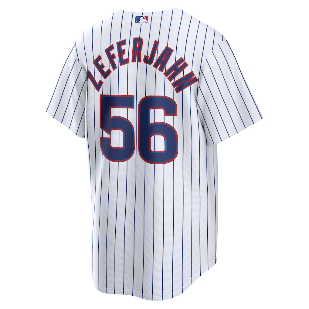 Ryan Zeferjahn Chicago Cubs Nike Home Replica Jersey - White