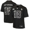 Justin Jefferson Minnesota Vikings Nike Youth 2026 Salute to Service Game Jersey - Black