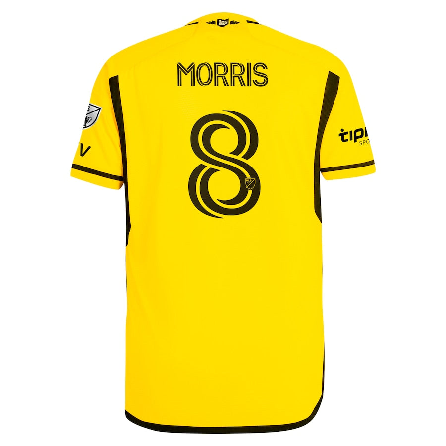 Men's Aidan Morris Columbus Crew 2024 The Home Kit Authentic Player Jersey - Yellow