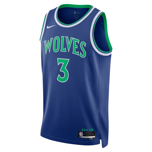 Jaden McDaniels Minnesota Timberwolves Nike Unisex Swingman Jersey - Icon Edition - Blue