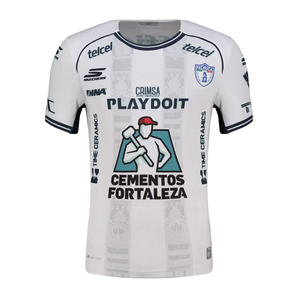 C.F. Pachuca 2026/27 Away Authentic Jersey - White