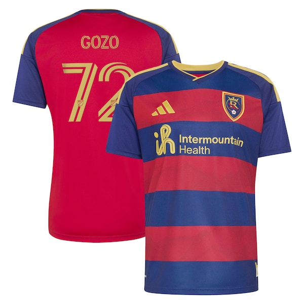 Adidas Zavier Gozo Real Salt Lake 2026 The Switchback Replica Jersey Red