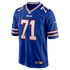 Jedrick Wills Jr. Buffalo Bills Nike Team Game Jersey - Royal